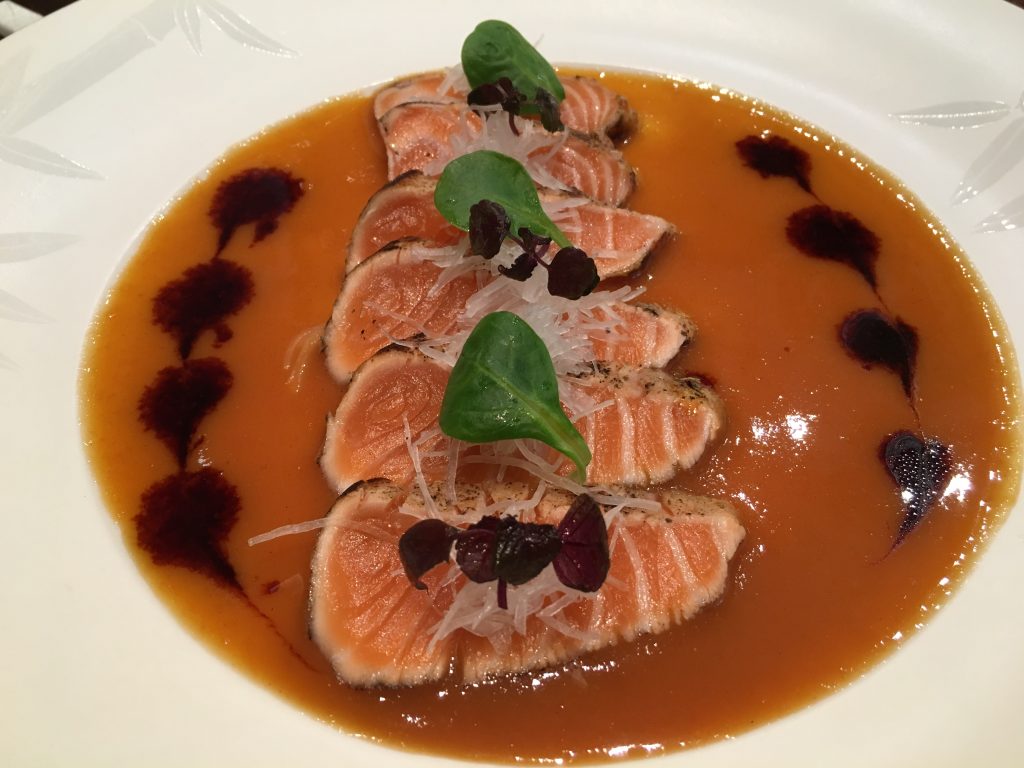 Tataki de saumon © GP