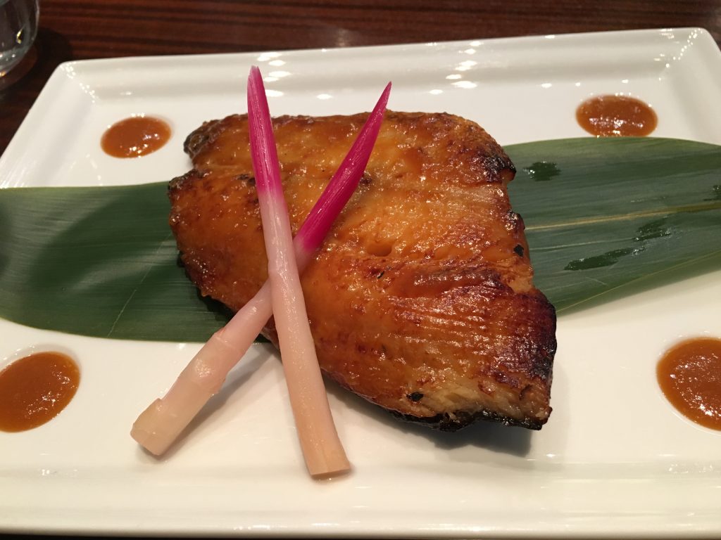 Black cod miso © GP