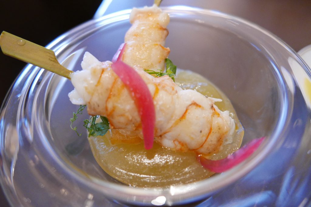 Langoustine et moutarde de Crémone © GP
