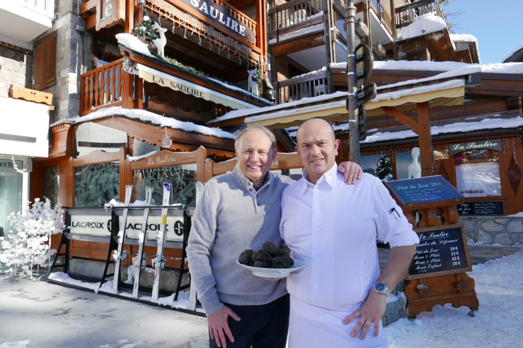 Courchevel: retour à la Saulire