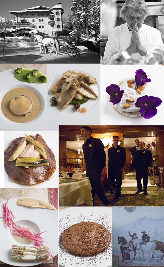 Courchevel : Gagnaire aux Airelles vu par Rougemont
