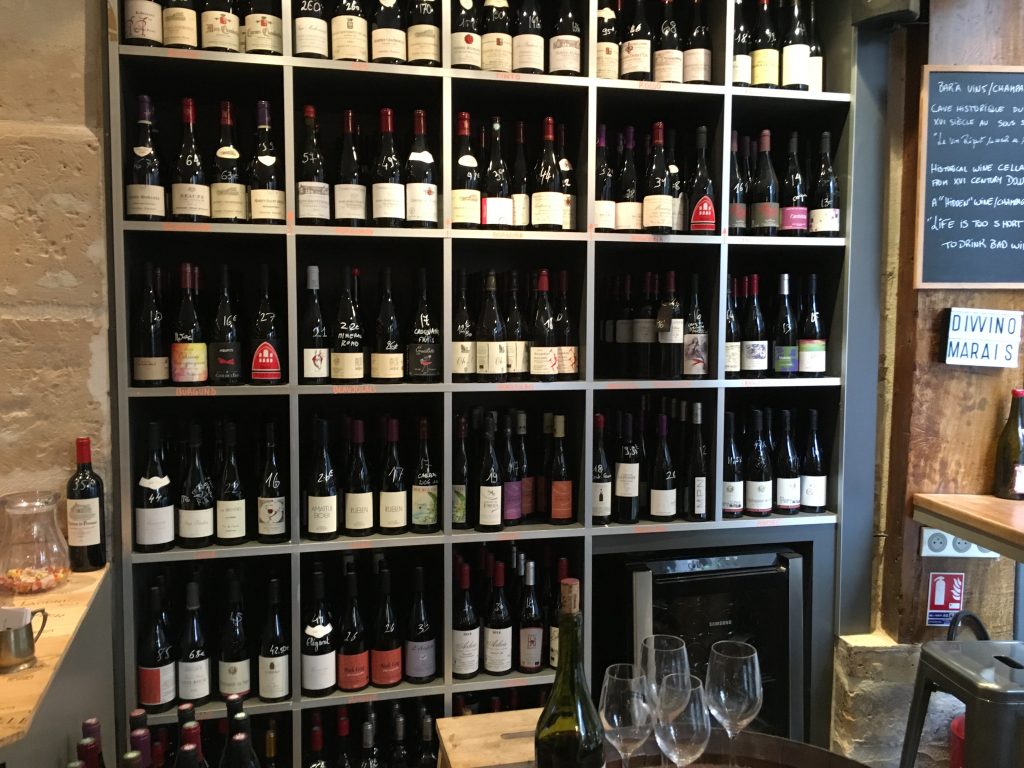 Paris 3e : les vins de Marina