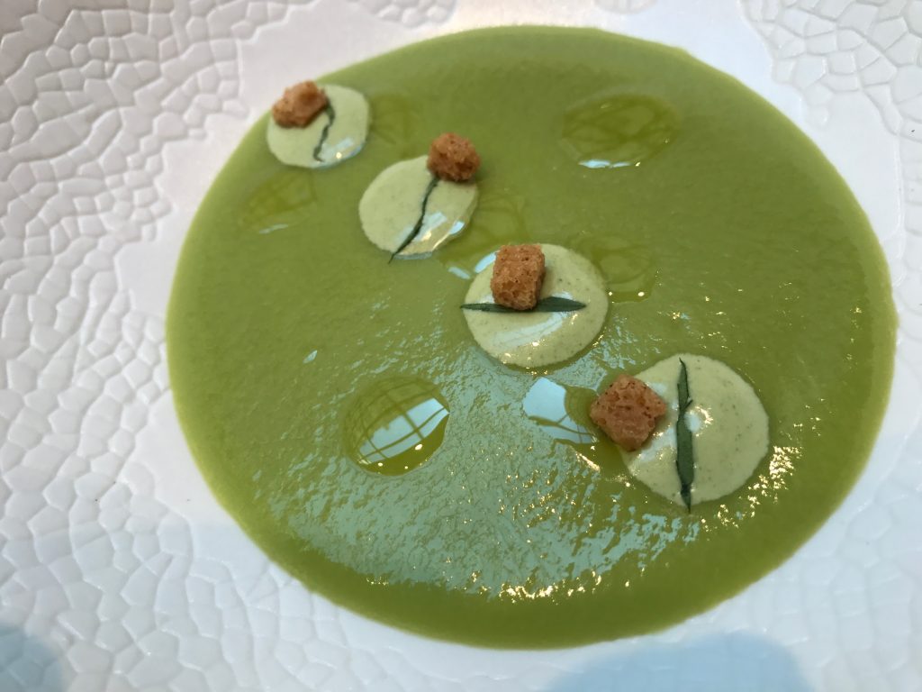 Panne cotta d'asperges © GP