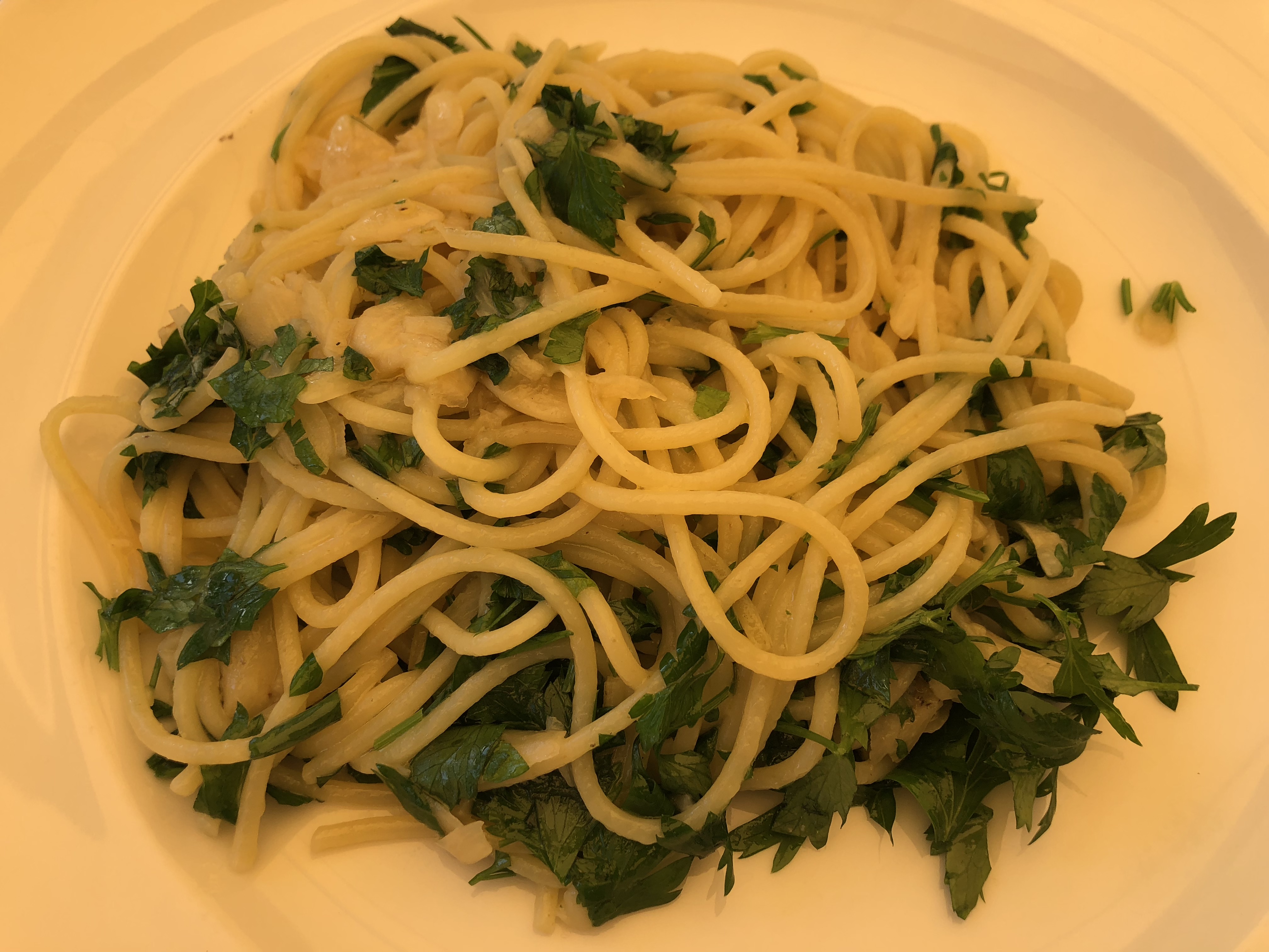 Spaghetti aglio e olio © GP