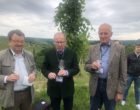 Glanz-an-der-Weinstraße : la table de la frontière