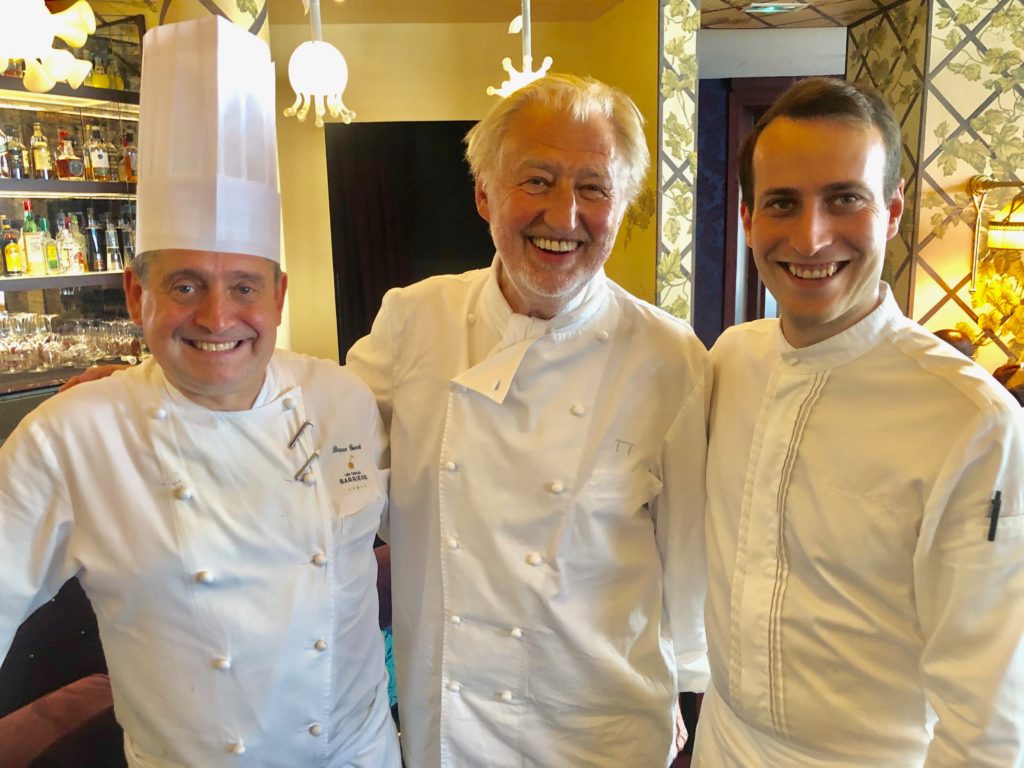 Bruno Gueret, Pierre Gagnaire, Raymond Nordin © GP