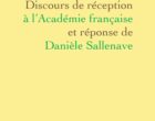 Daniel Rondeau à l&rsquo;Académie et l&rsquo;hommage à Michel Déon