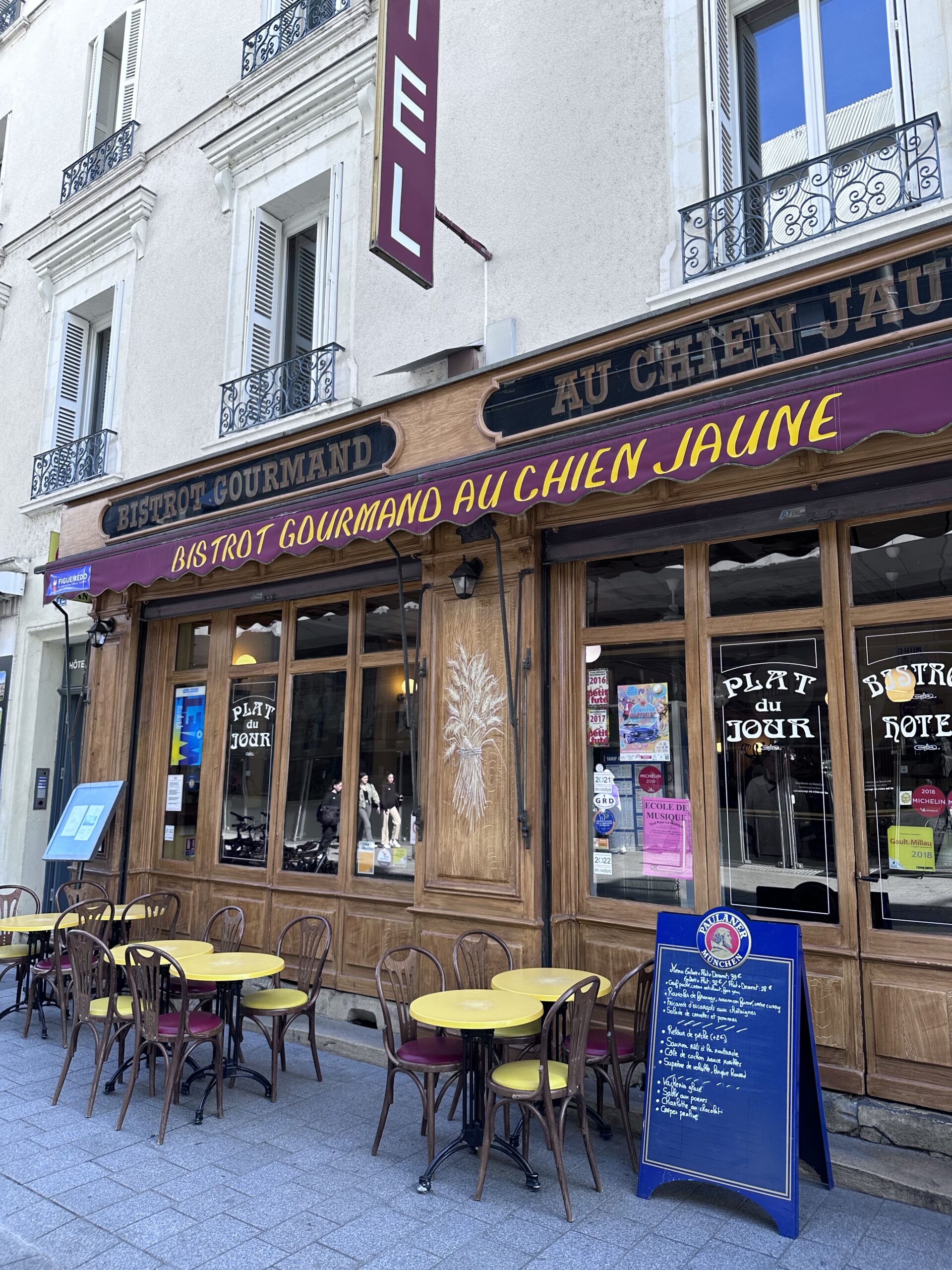 restaurant rue bernard palissy tours