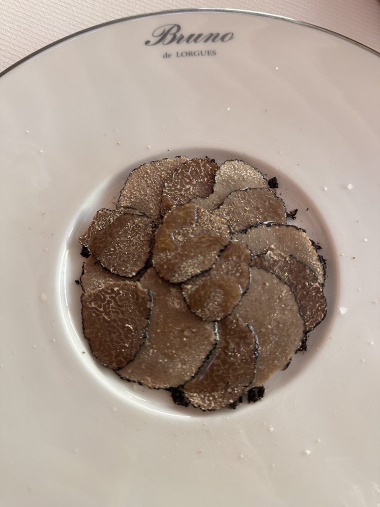 Carpaccio de truffes © GP