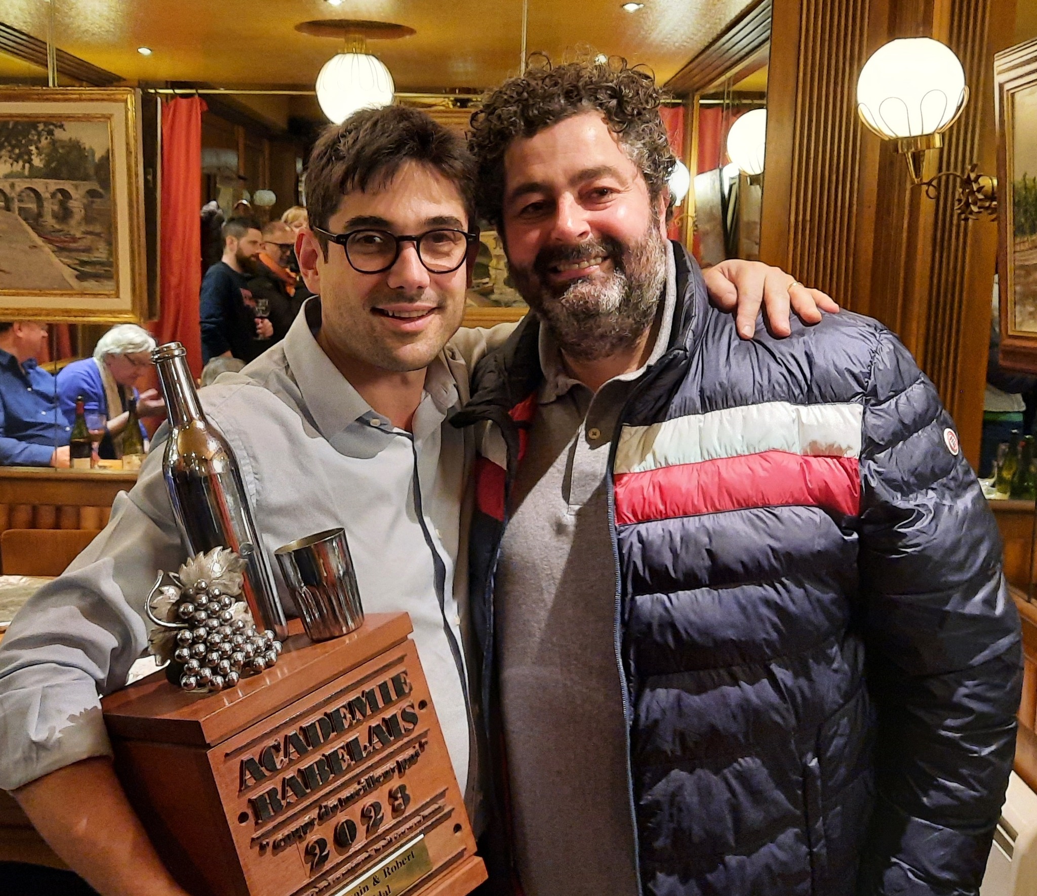 Romain Vidal du Sully et Laurent Nègre de la Grille Montorgueil © DR