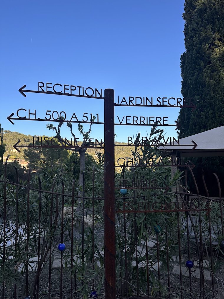 Signaux au jardin © GP