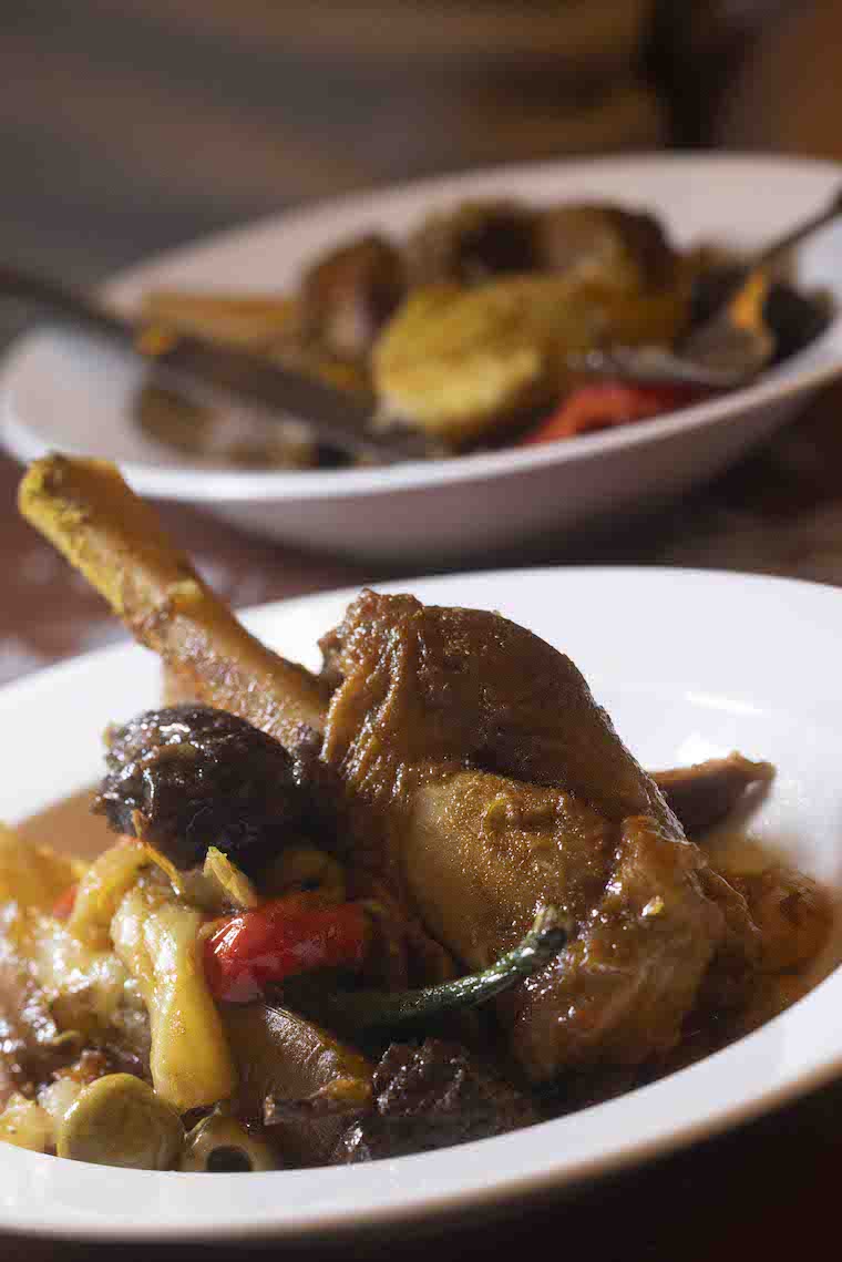 Tagine d'agneau, poire et fenouil © MR