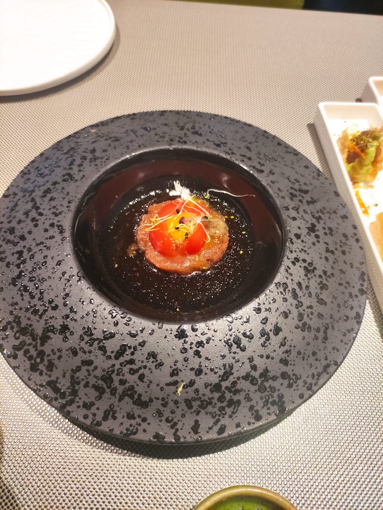 Tartare de thon à la truffe © PA