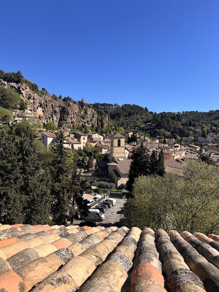 Vue du salon de la Tour © GP