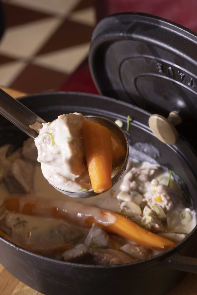 Blanquette en cocotte © MR