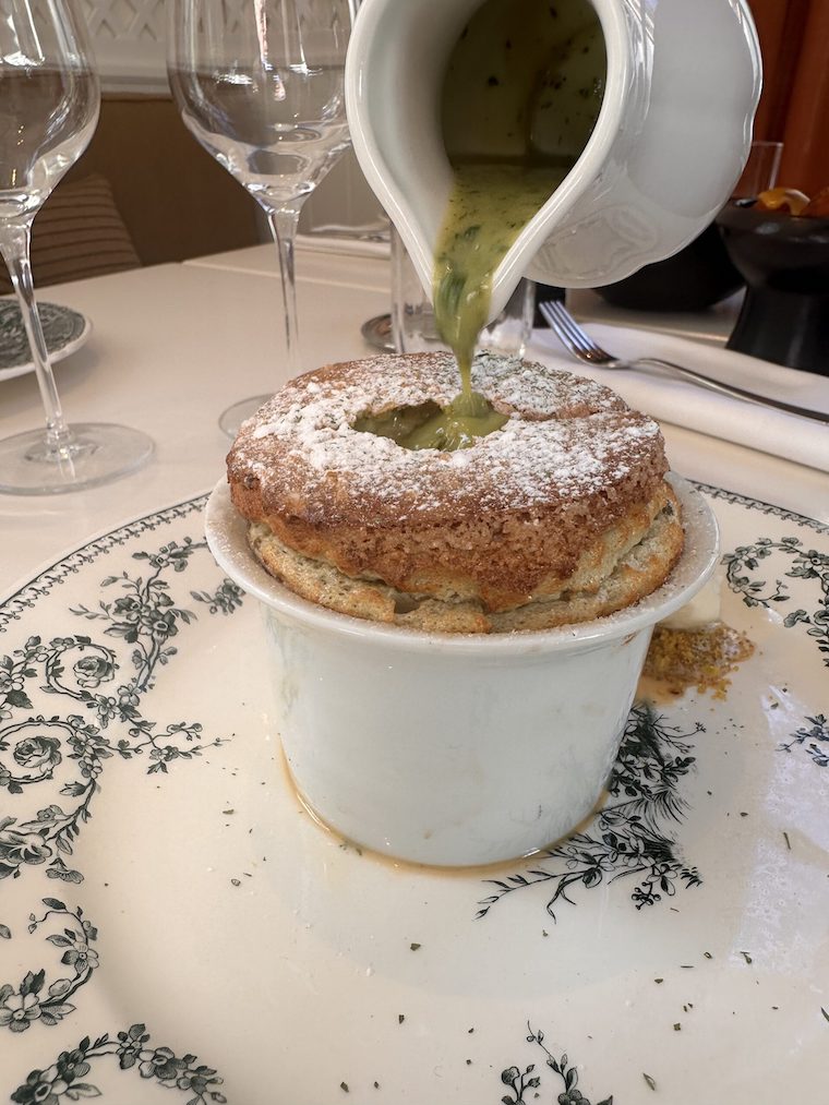 Soufflé à la pistache © GP