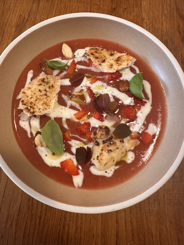 Soupe de fraises © GP