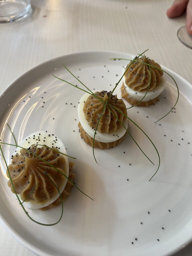 Oeufs mayo au miso © BB