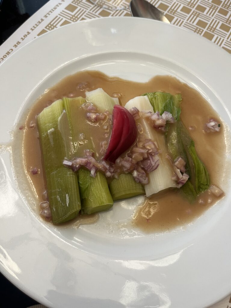 Poireaux vinaigrette © BB