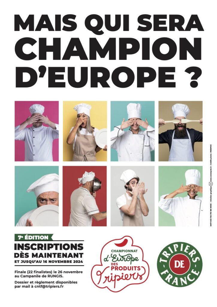 Affiche Championnat d'Europe des Produits Tripiers