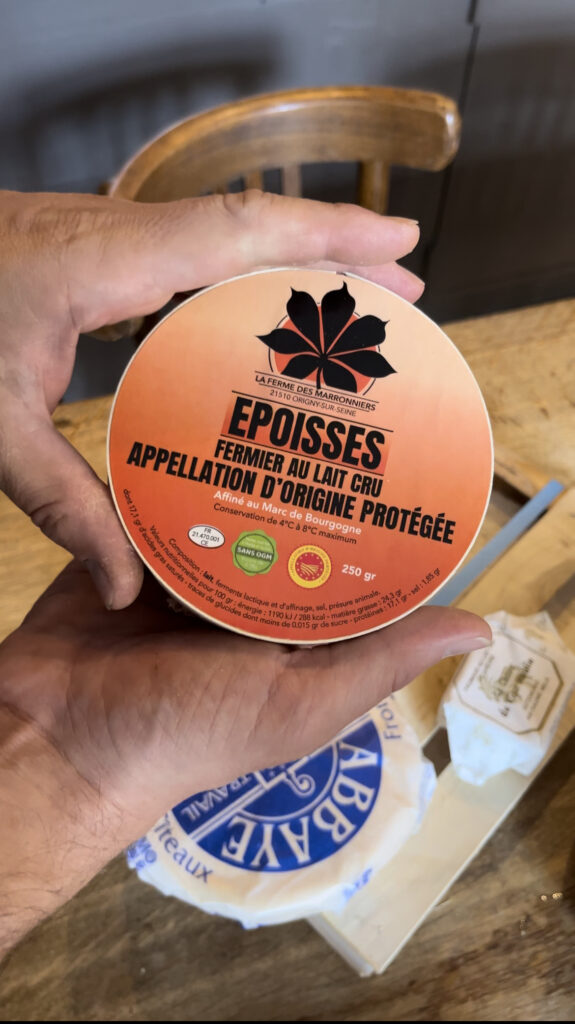 Epoisses de la Ferme des Marroniers © BB