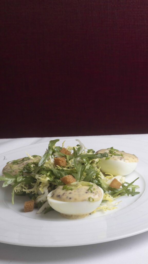 Oeufs mayo à la moutarde de Meaux © MR