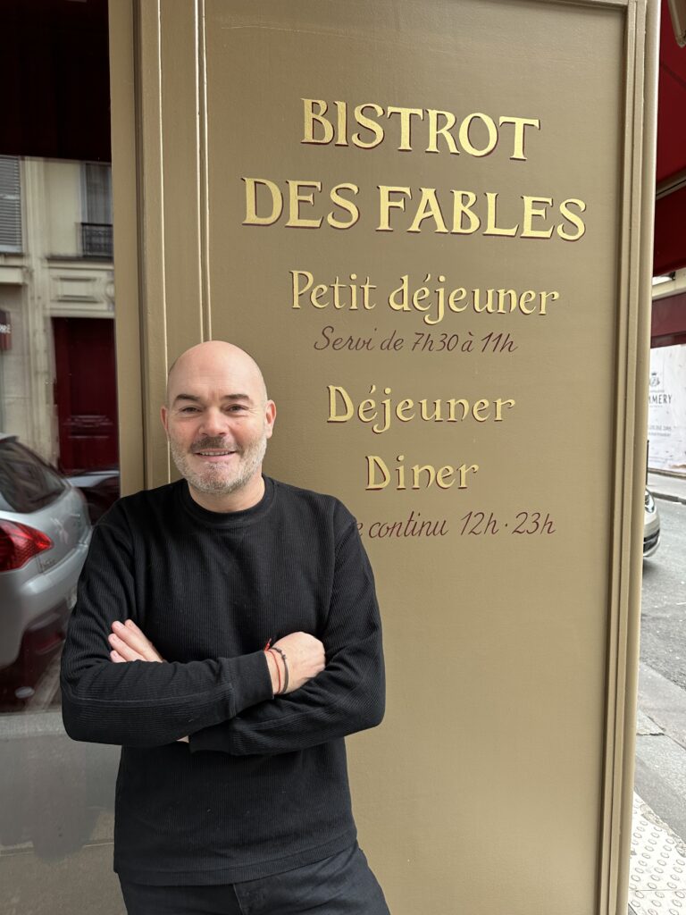 David Bottreau au Bistrot des Fables © GP