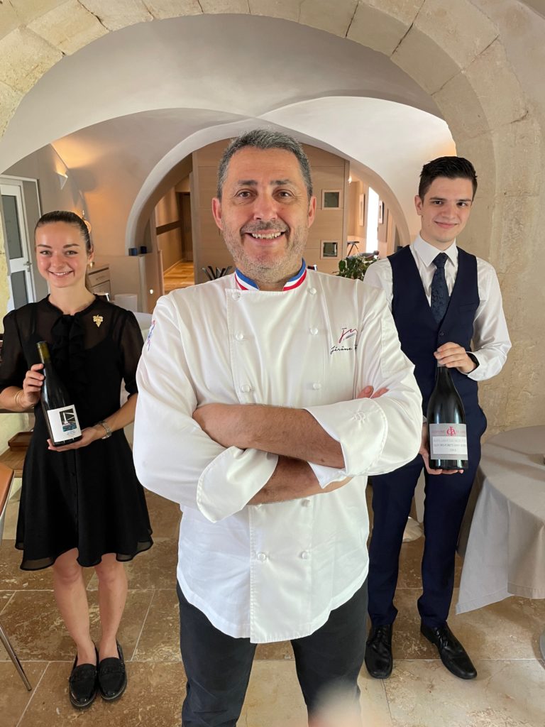 Jérôme Nutile et le service © GP