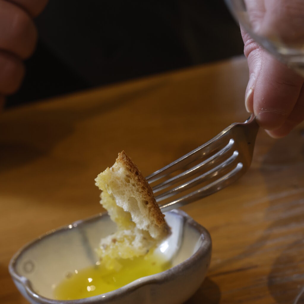 Huile d'olive et focaccia © MR