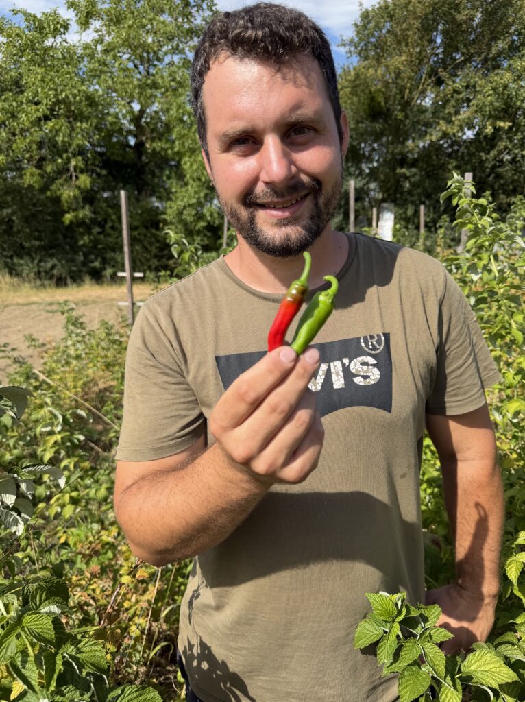 Foissat : Quentin Bozonnet réveille le piment de Bresse